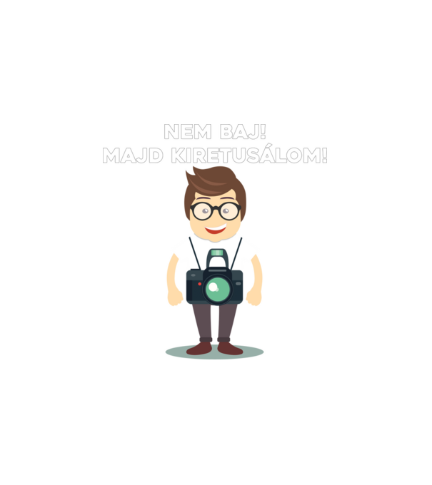  minta fehér pólón