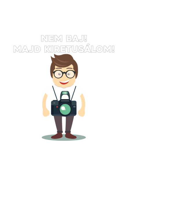  minta fekete pólón