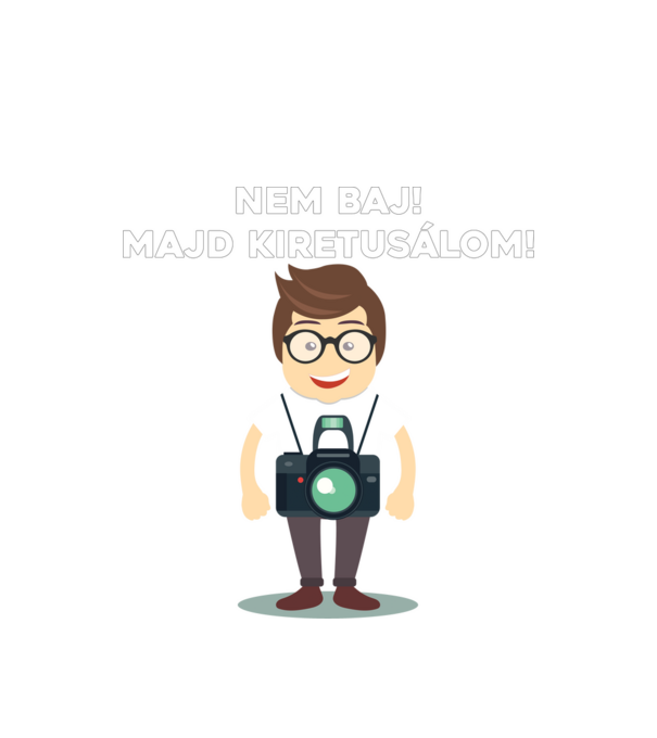  minta fehér pólón