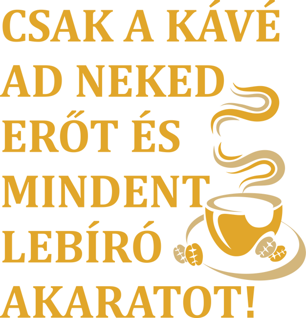 Csak a kávé