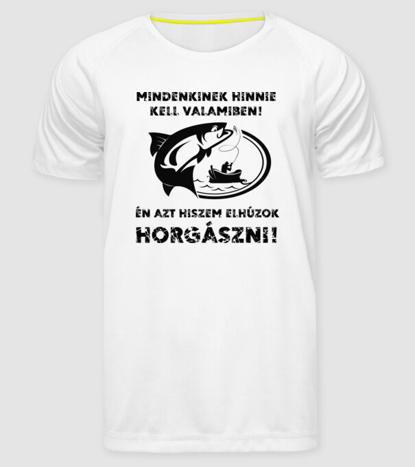  minta fehér pólón