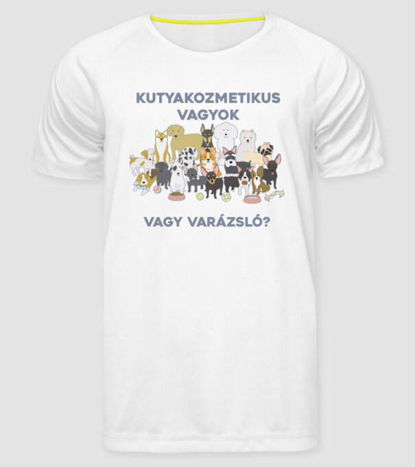  minta fehér pólón