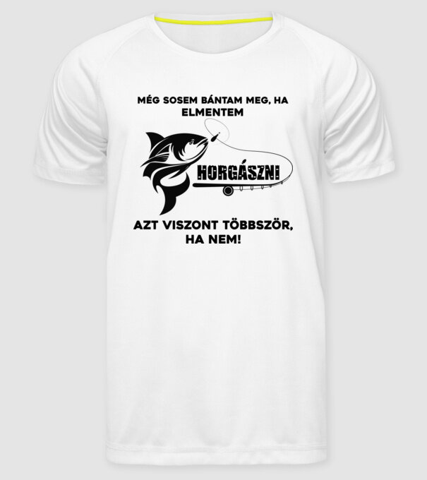  minta fehér pólón