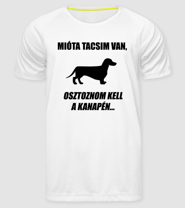  minta fehér pólón