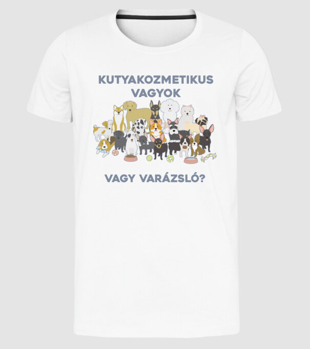  minta fehér pólón