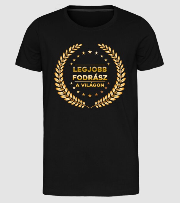  minta fekete pólón