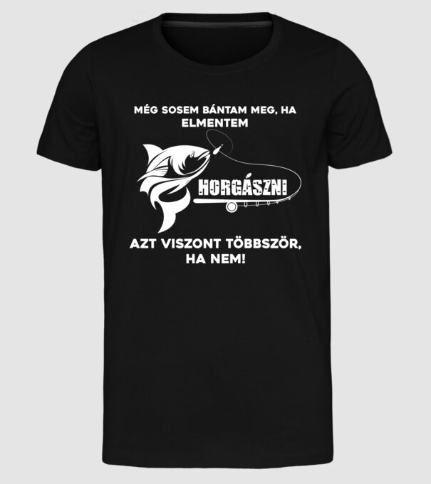  minta fekete pólón