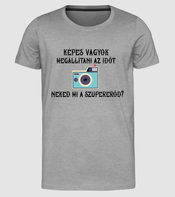  minta szürke pólón