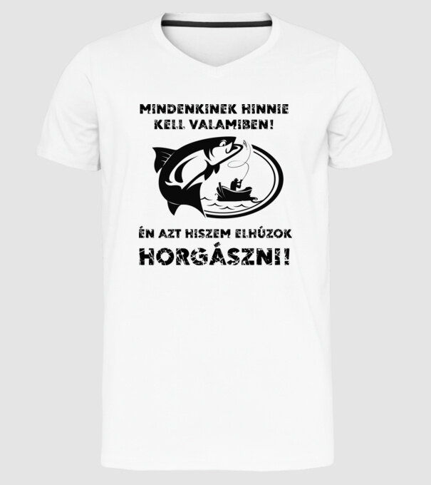  minta fehér pólón