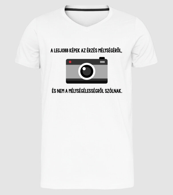  minta fehér pólón