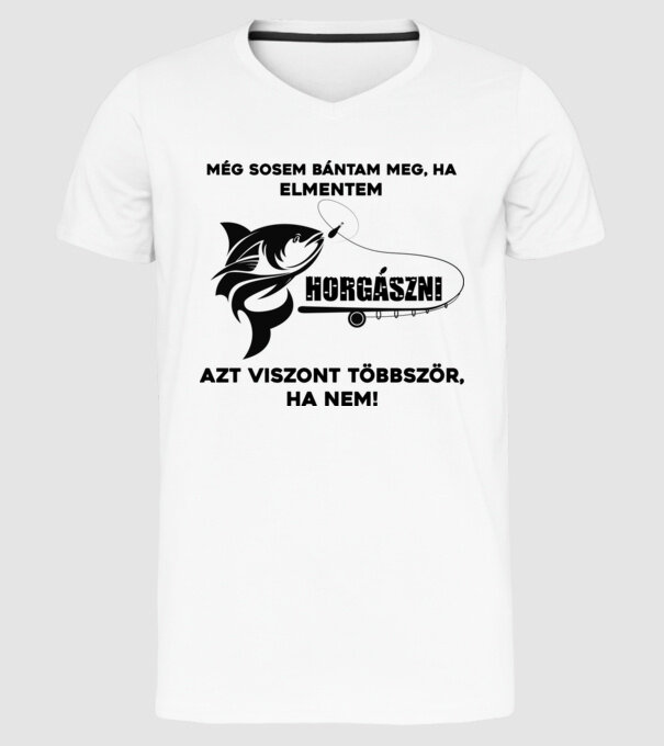  minta fehér pólón