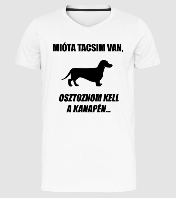  minta fehér pólón