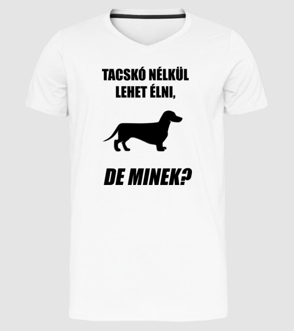  minta fehér pólón
