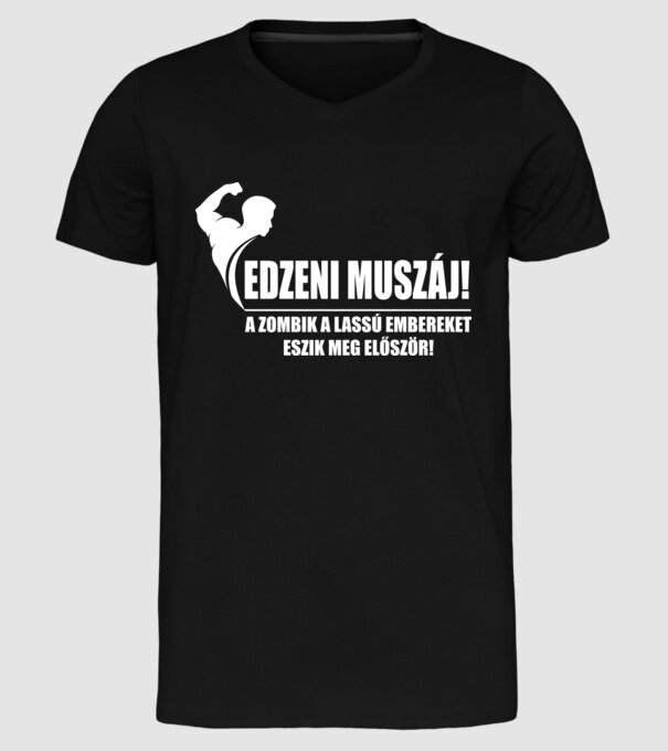  minta fekete pólón