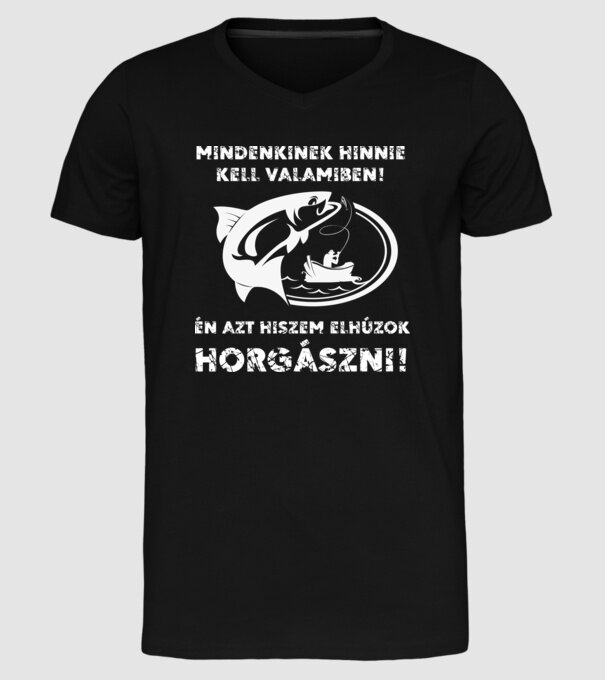  minta fekete pólón