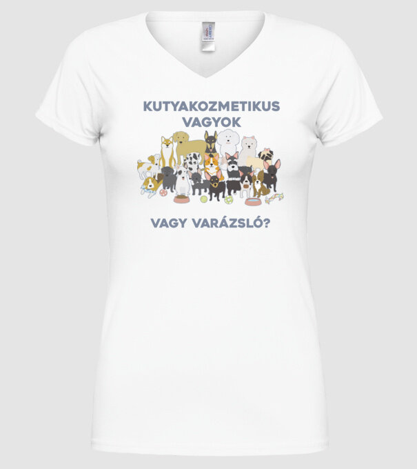  minta fehér pólón