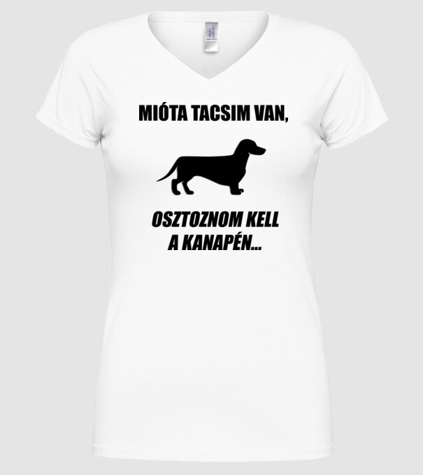  minta fehér pólón
