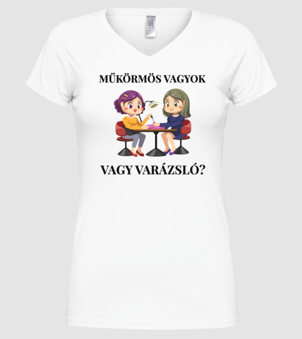  minta fehér pólón