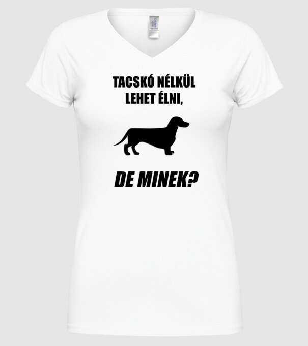  minta fehér pólón