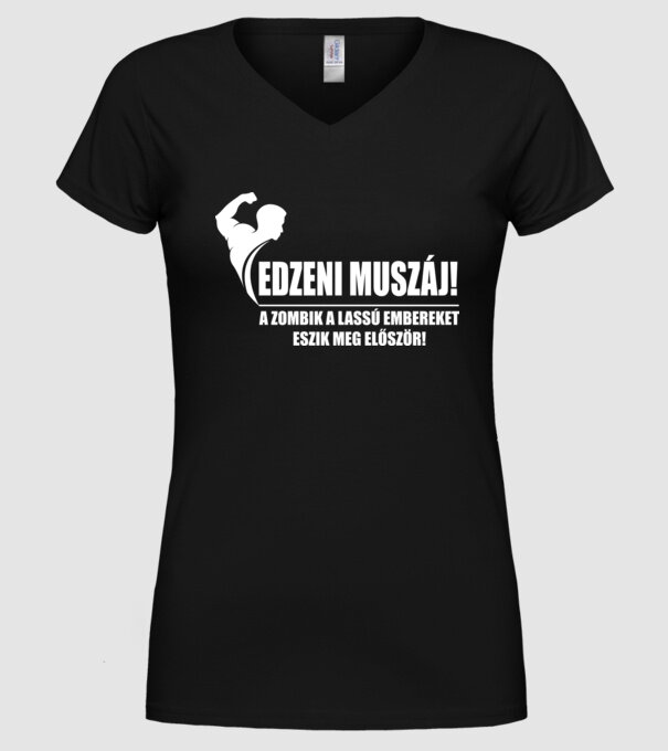  minta fekete pólón