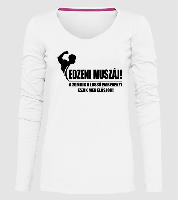  minta fehér pólón