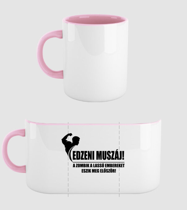  minta világos rózsaszín pólón