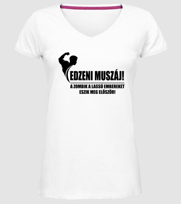  minta fehér pólón