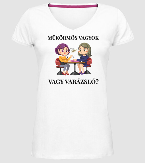  minta fehér pólón