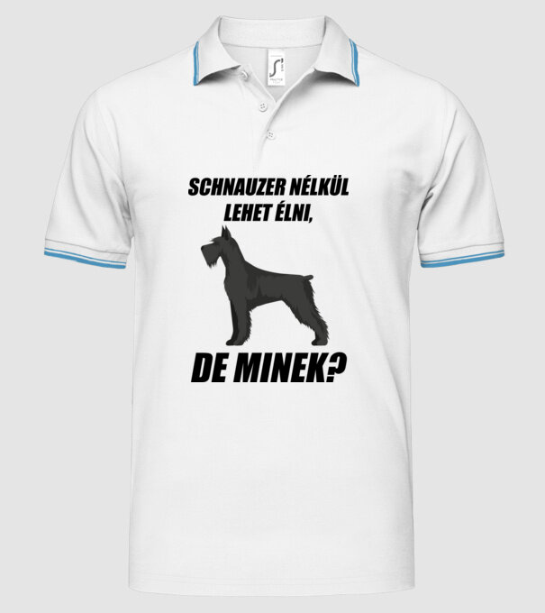  minta fehér pólón