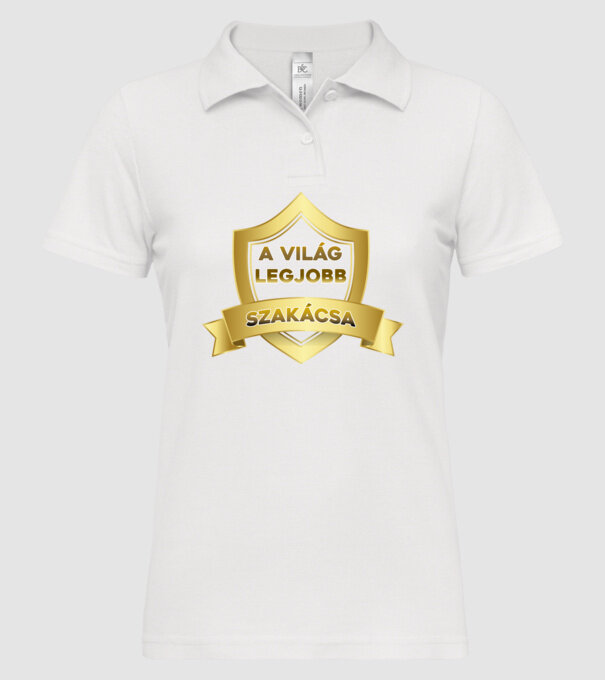  minta fehér pólón
