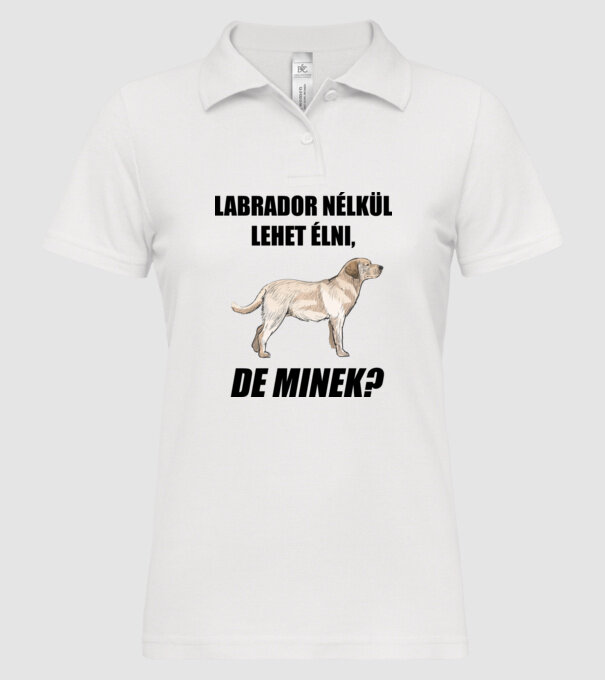  minta fehér pólón