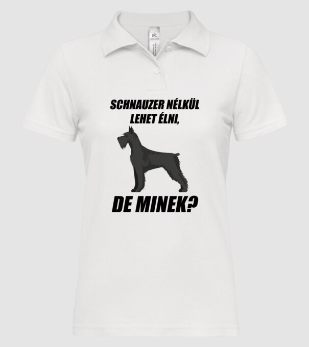  minta fehér pólón