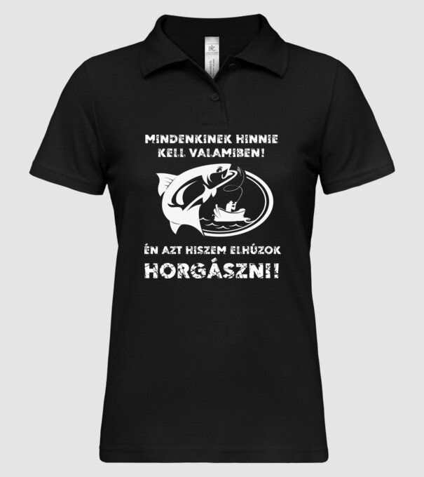  minta fekete pólón