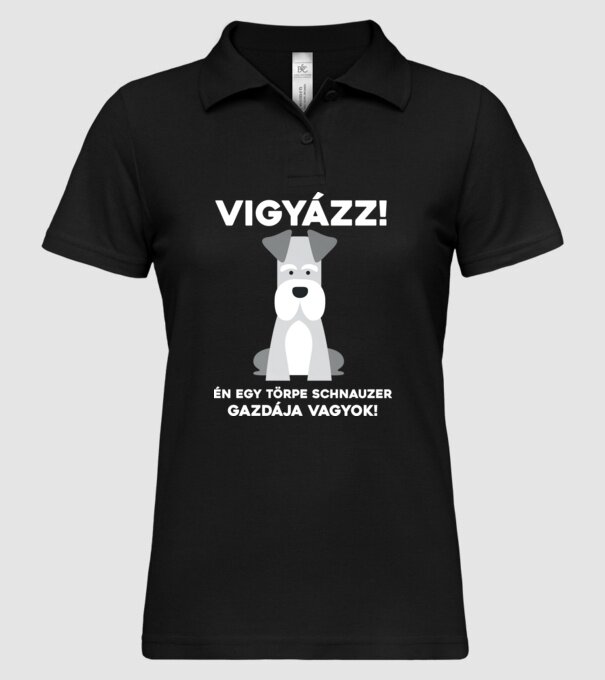  minta fekete pólón