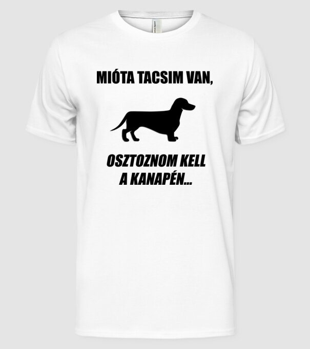 minta fehér pólón