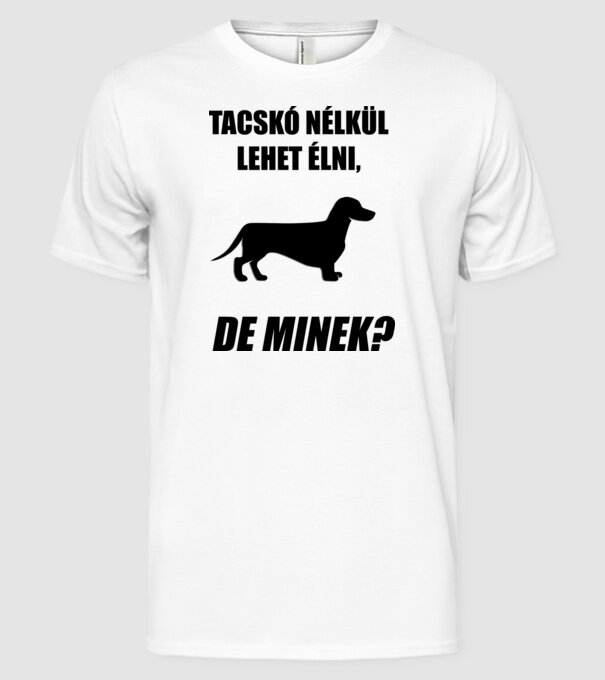  minta fehér pólón