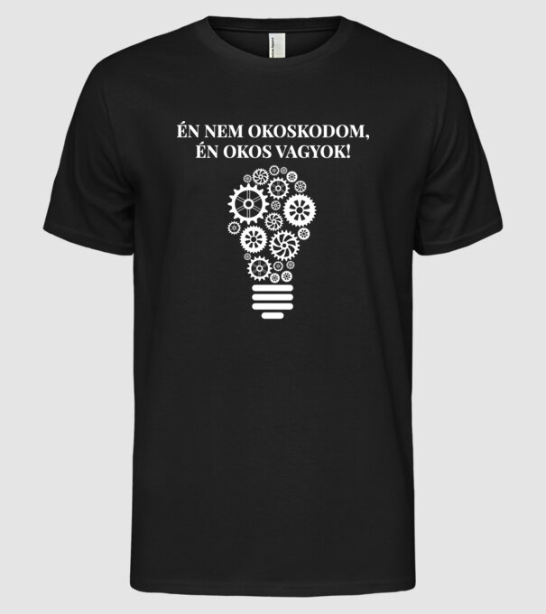  minta fekete pólón