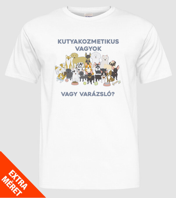  minta fehér pólón