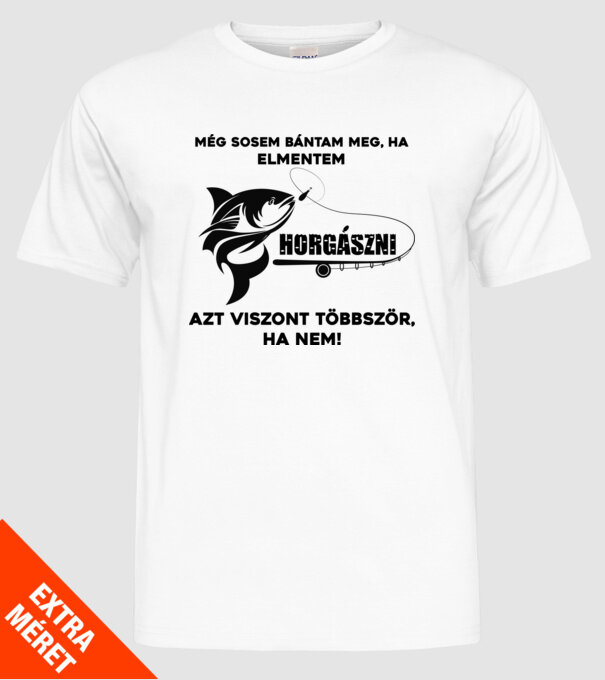  minta fehér pólón