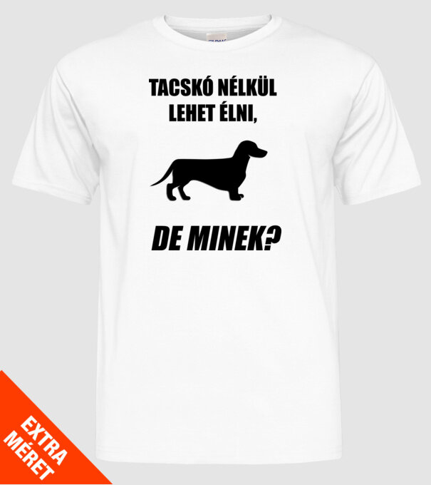  minta fehér pólón