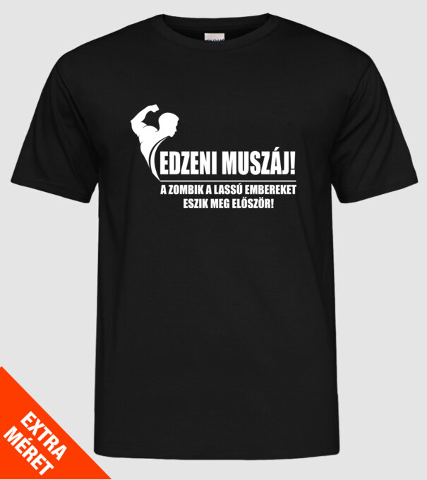  minta fekete pólón