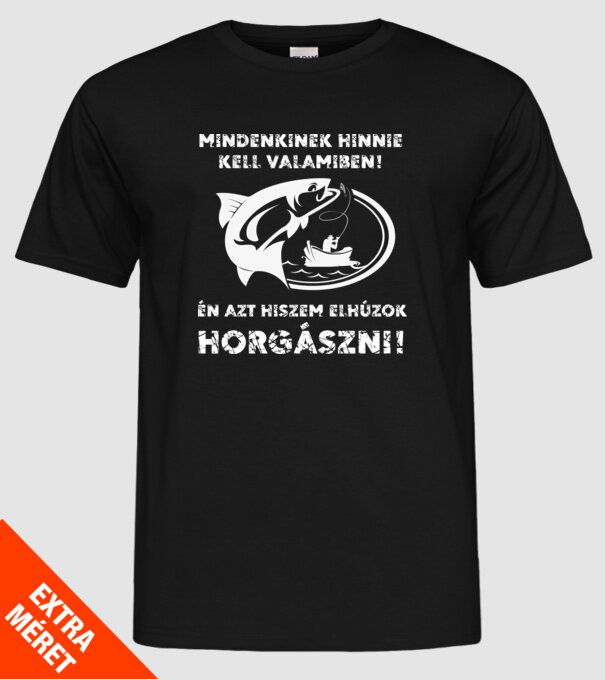  minta fekete pólón