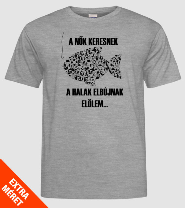  minta szürke pólón