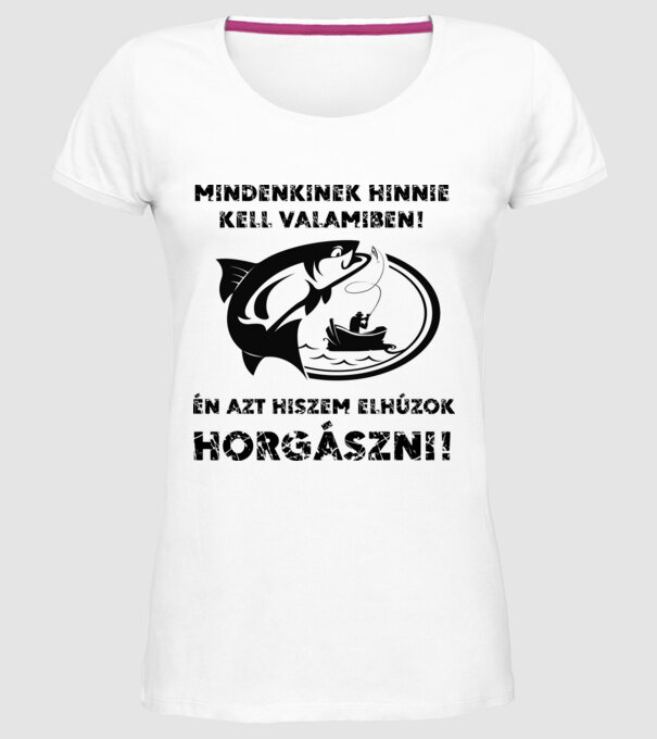  minta fehér pólón