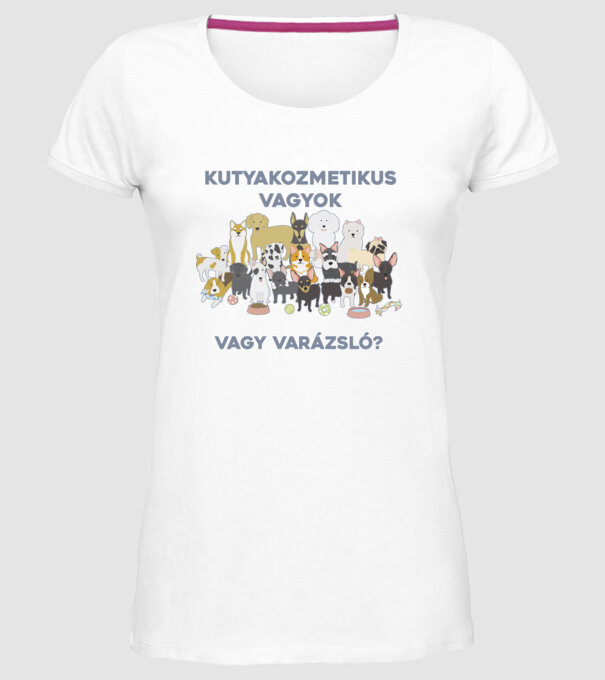  minta fehér pólón