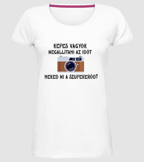  minta fehér pólón