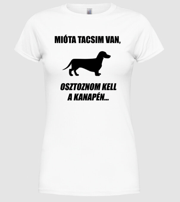  minta fehér pólón