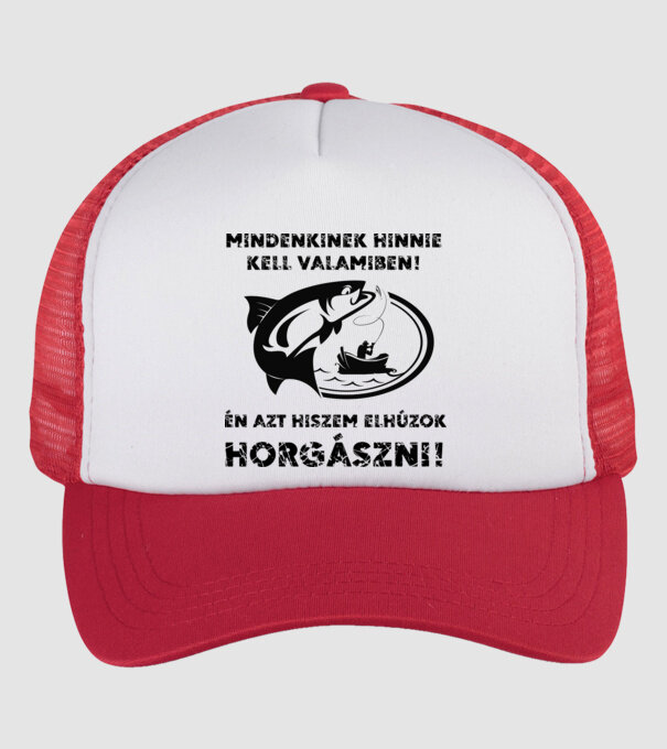  minta fehér/piros pólón