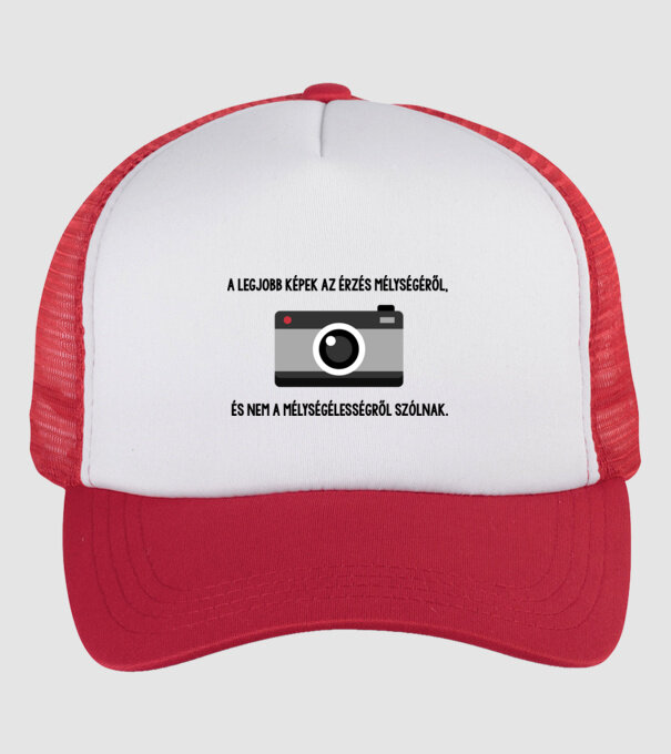 minta fehér/piros pólón