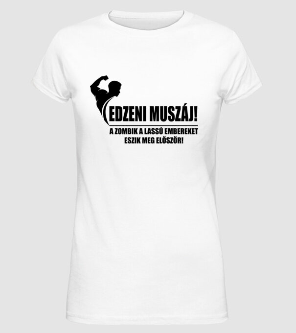  minta fehér pólón